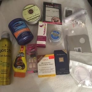 Hair, Face, Body Care Products & Makeup Tool